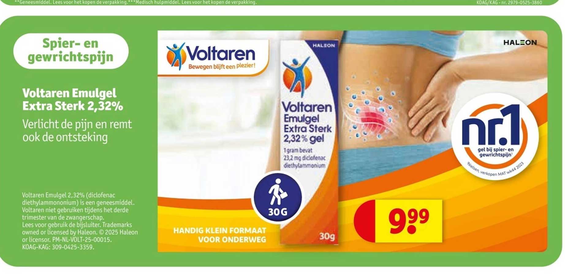 Voltaren Emulgel Extra Sterk 2,32%