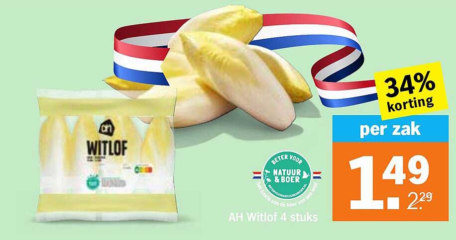 AH Witlof 4 stuks