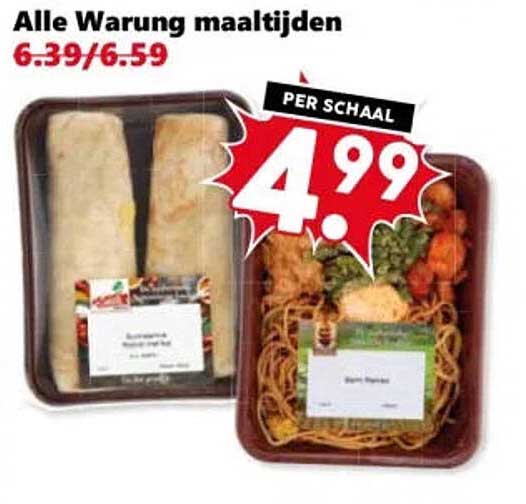 Alle Warung maaltijden