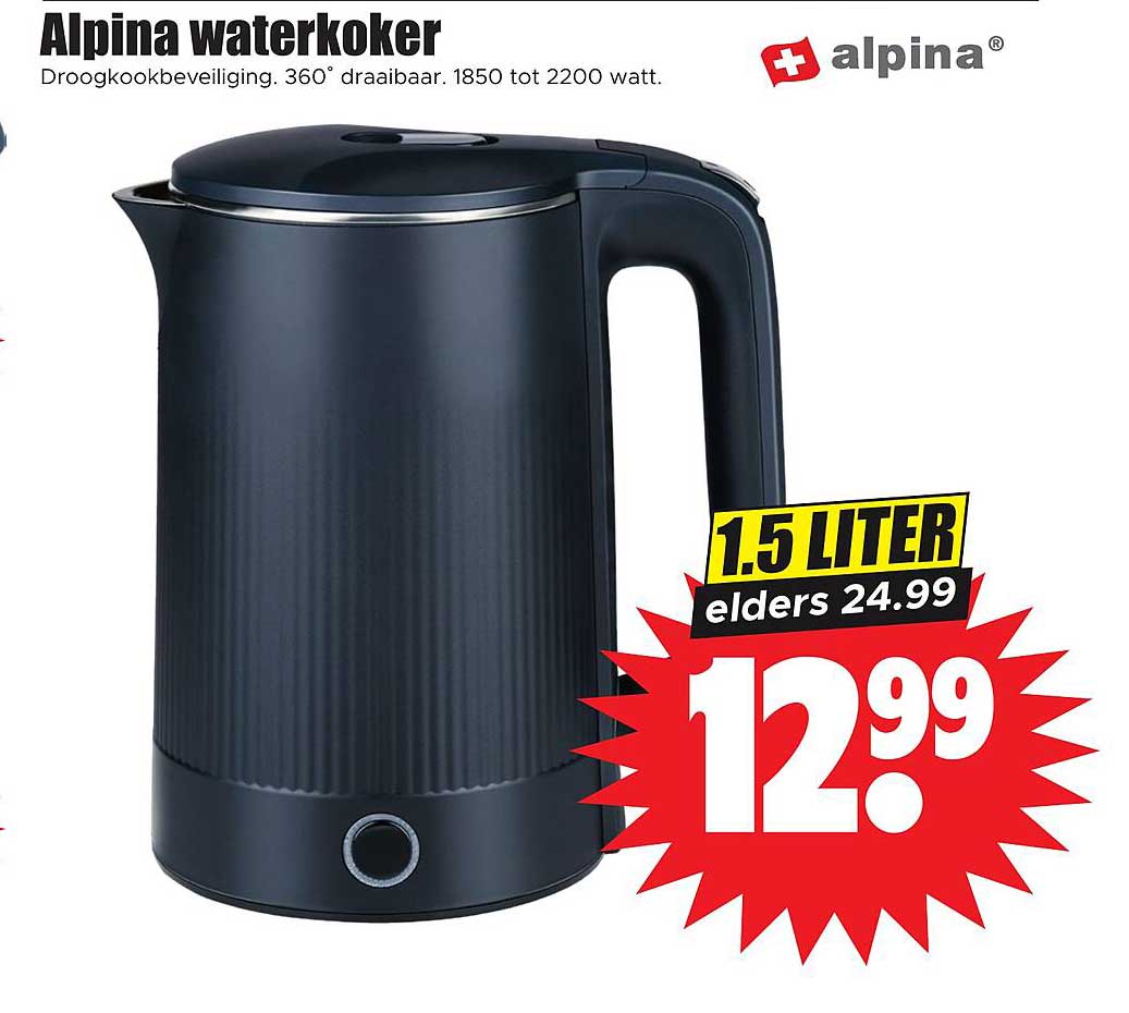 Alpina waterkoker