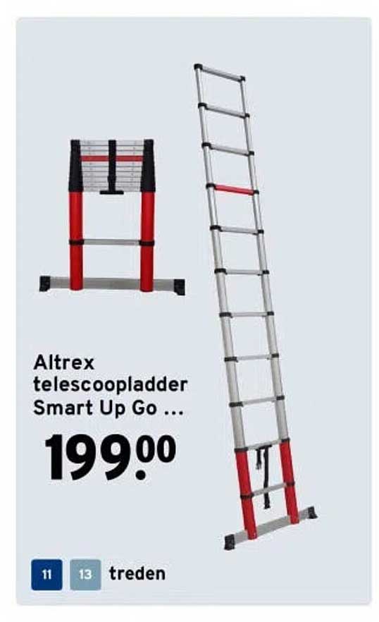 Altrex telescoopladder Smart Up Go ...