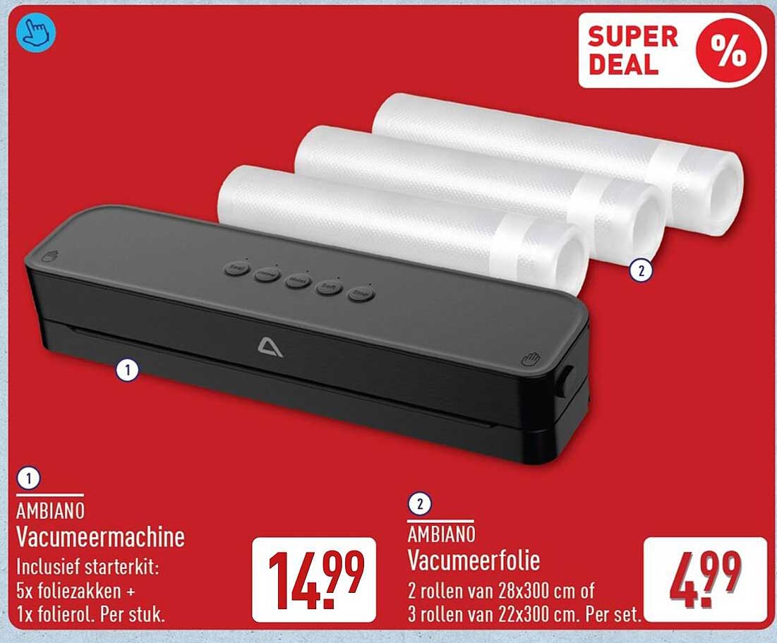 AMBIANO Vacumeermachine