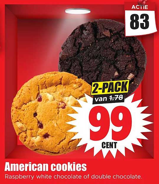 American cookies 2-PACK van 1.78