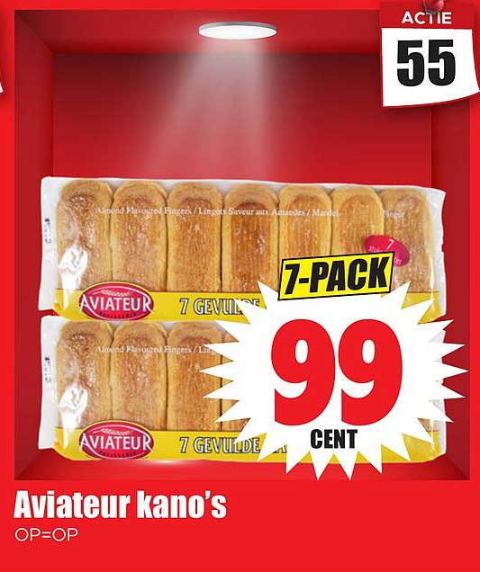 Aviateur kano's 7-pack
