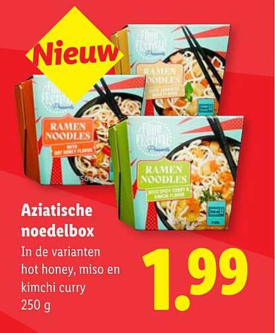 Aziatische noedelbox