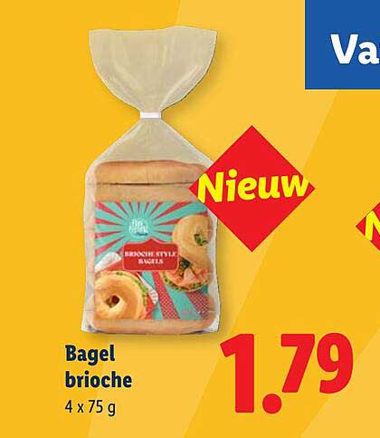 Bagel brioche