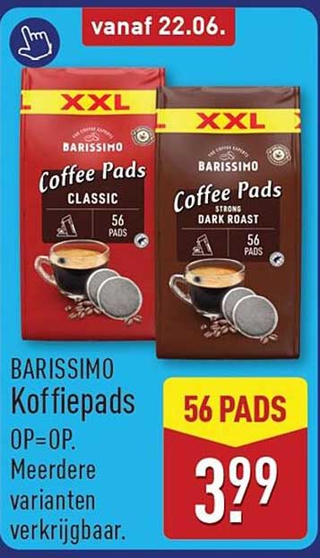 BARISSIMO Koffiepads 56 PADS