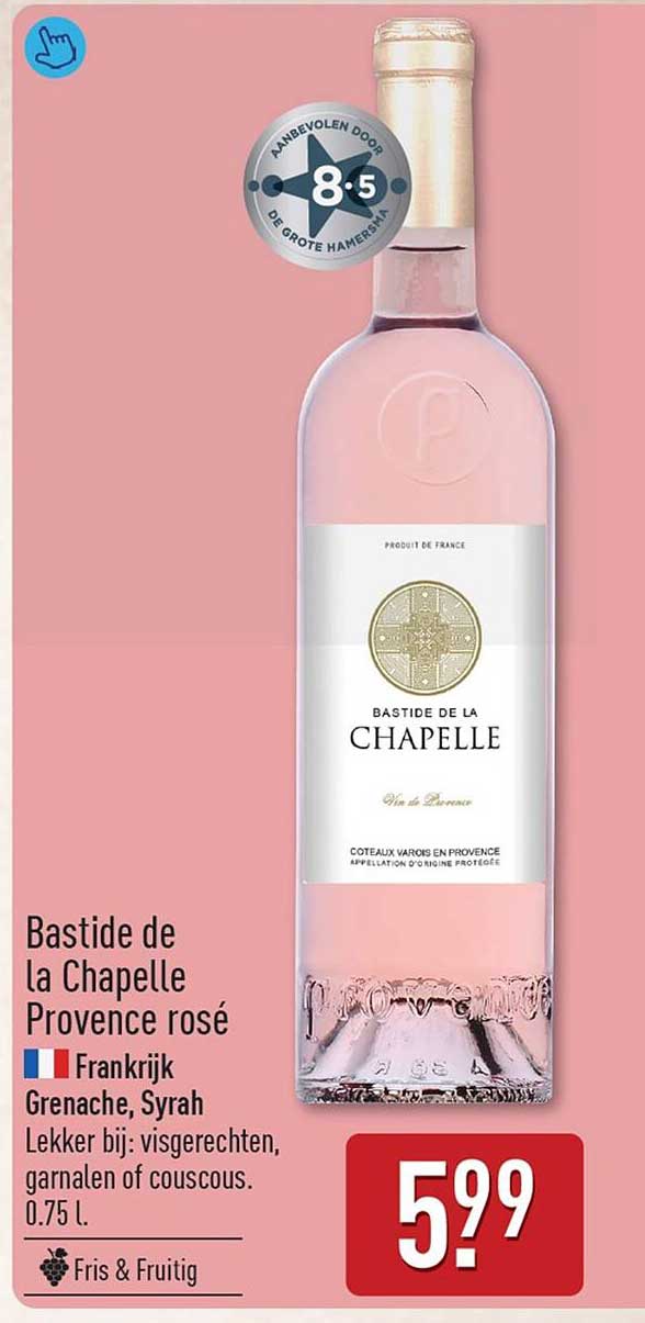 Bastide de la Chapelle Provence rosé