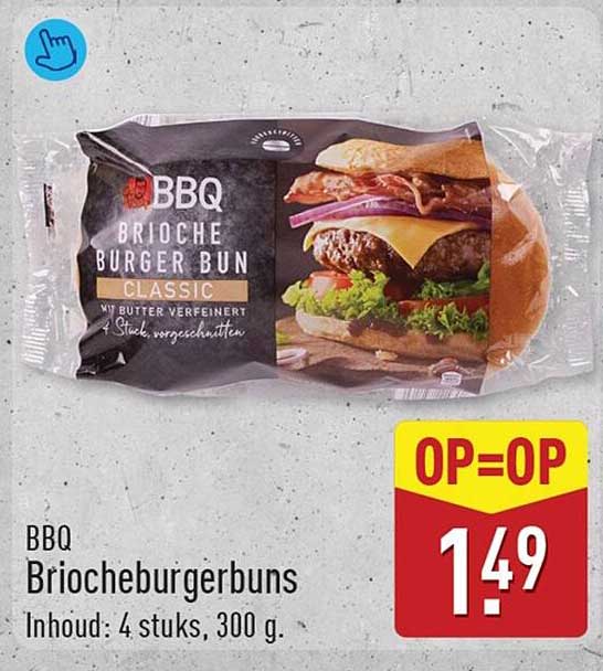 BBQ Briocheburgerbuns