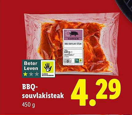 BBQ-souvlakisteak