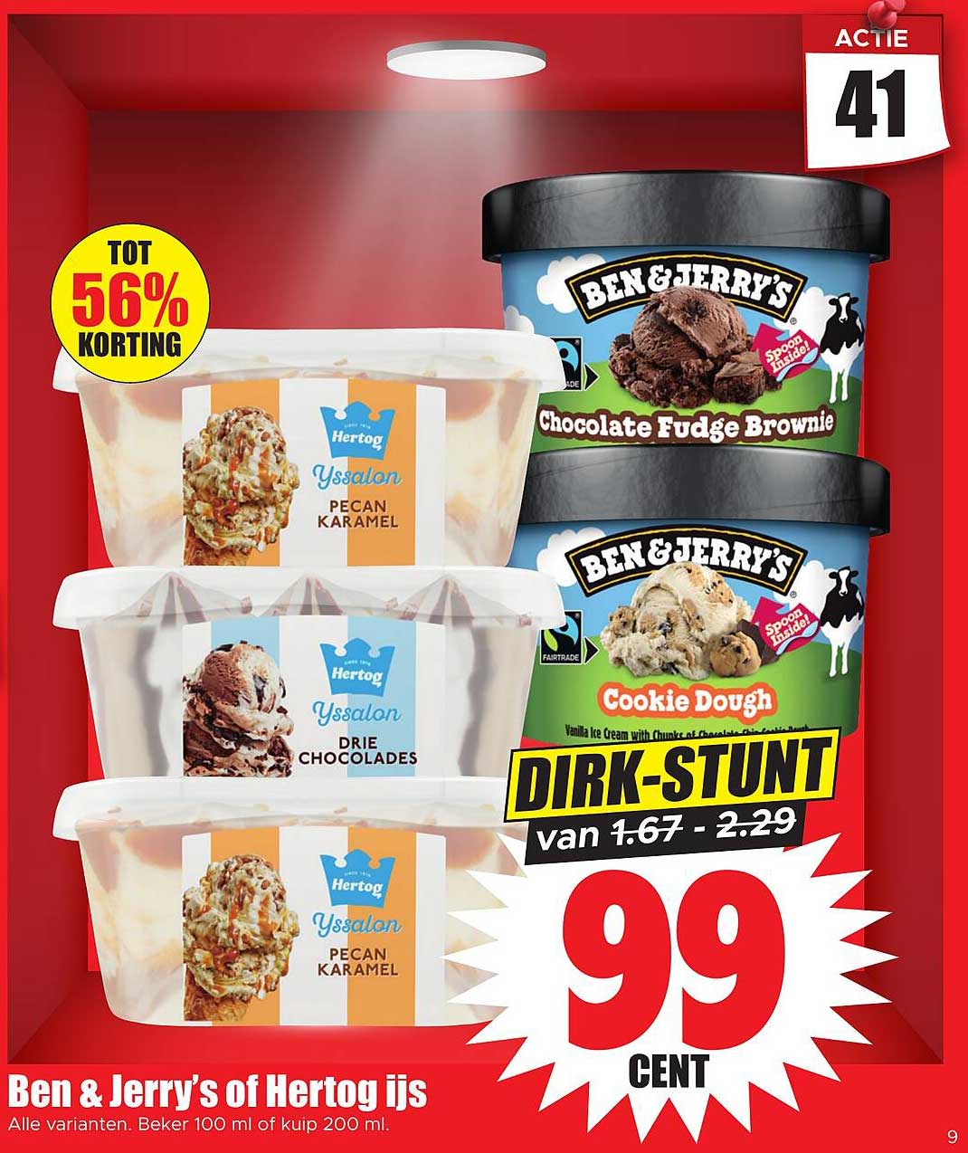 Ben & Jerry’s of Hertog ijs