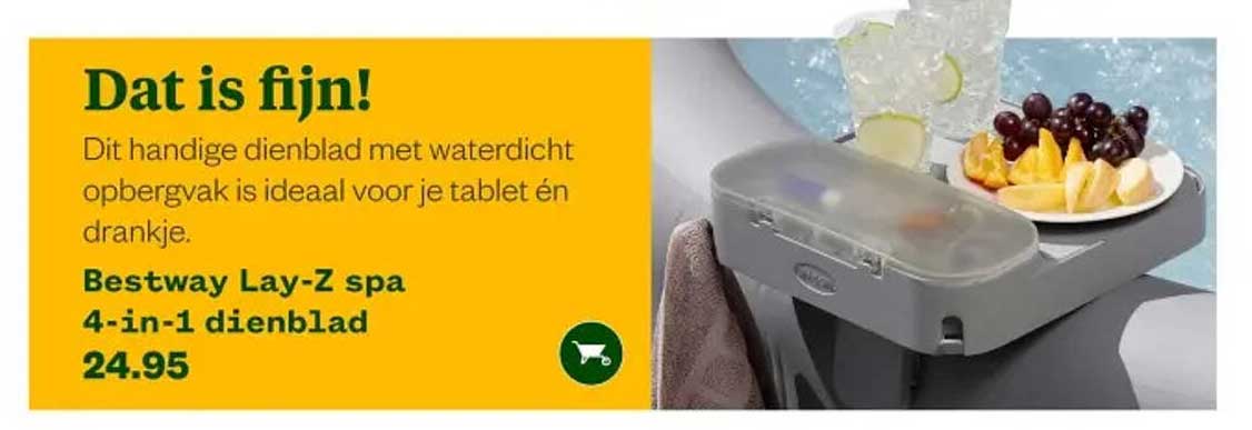 Bestway Lay-Z spa 4-in-1 dienblad