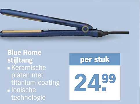 Blue Home stijltang