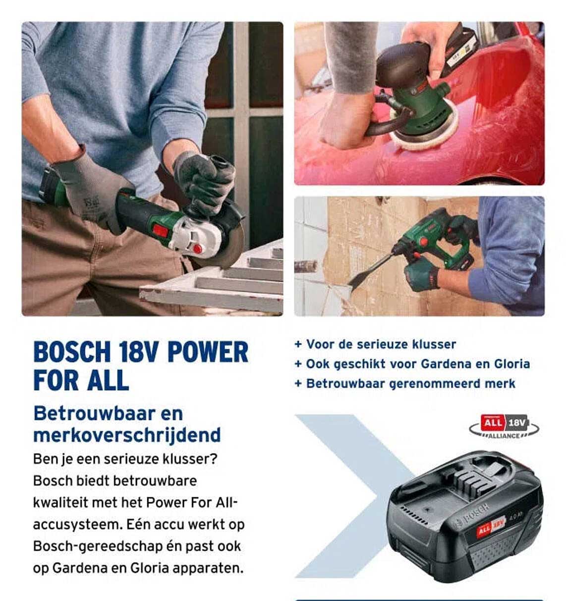 BOSCH 18V POWER FOR ALL