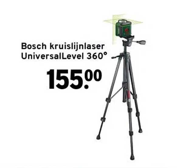 Bosch kruislijnlaser UniversalLevel 360°
