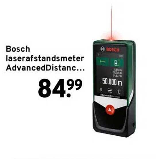Bosch laserafstands meter AdvancedDistanc...