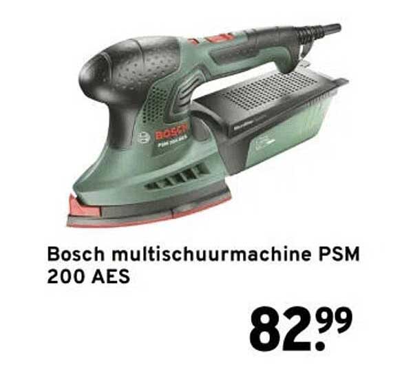 Bosch multischuurmachine PSM 200 AES