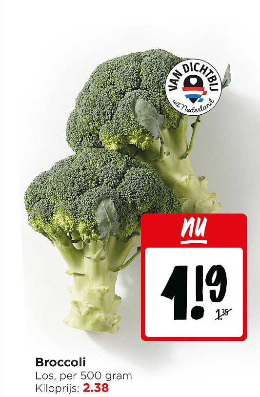 Broccoli Los, per 500 gram