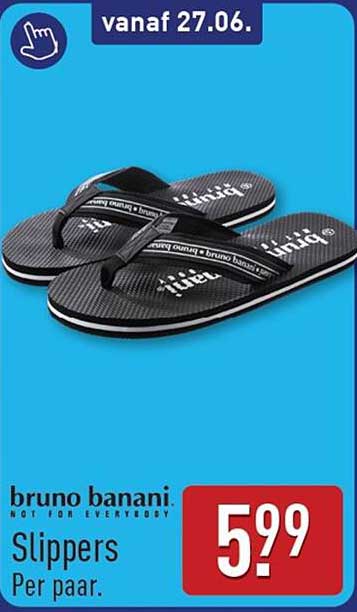 bruno banani Slippers Per paar.