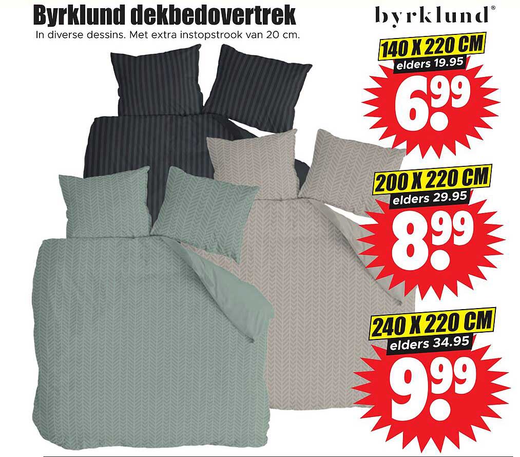 Byrklund dekbedovertrek