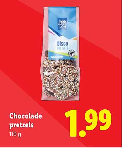 Chocolade pretzels