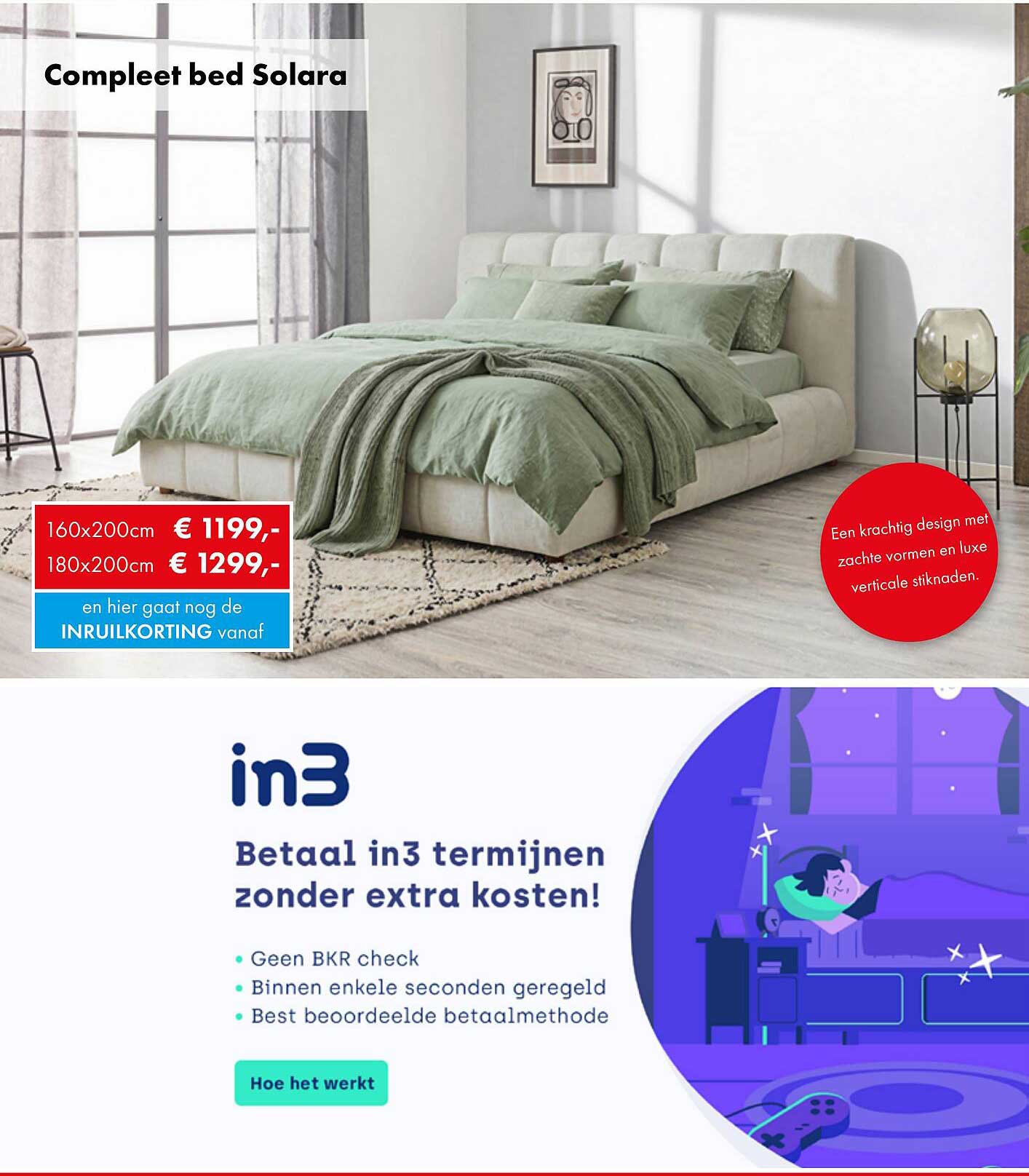 Compleet bed Solara