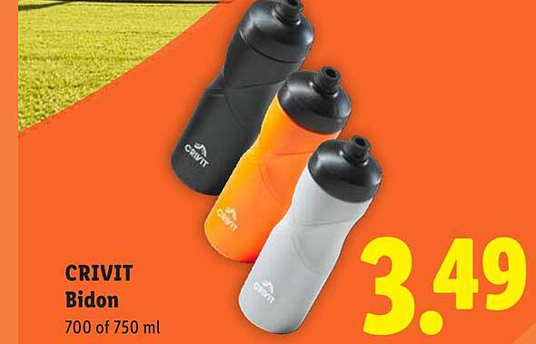 CRIVIT Bidon 700 of 750 ml