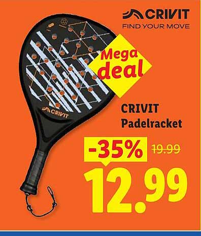 CRIVIT Padelracket Mega deal