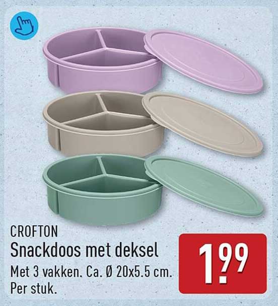 CROFTON Snackdoos met deksel