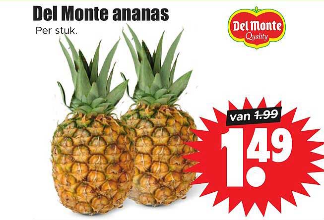 Del Monte ananas