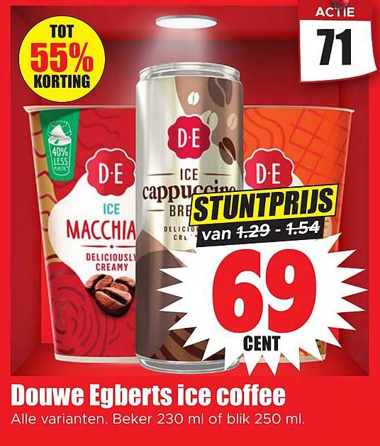 Douwe Egberts ice coffee
