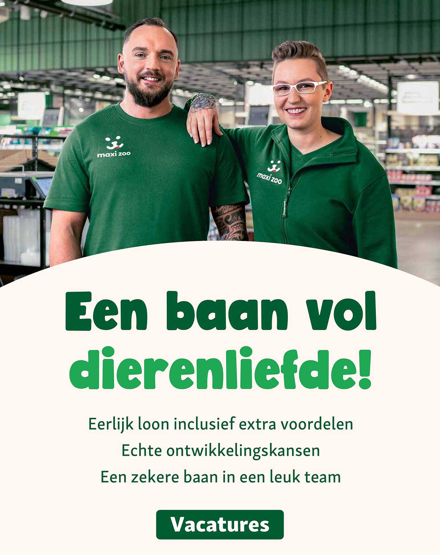 Een baan vol dierenliefde!