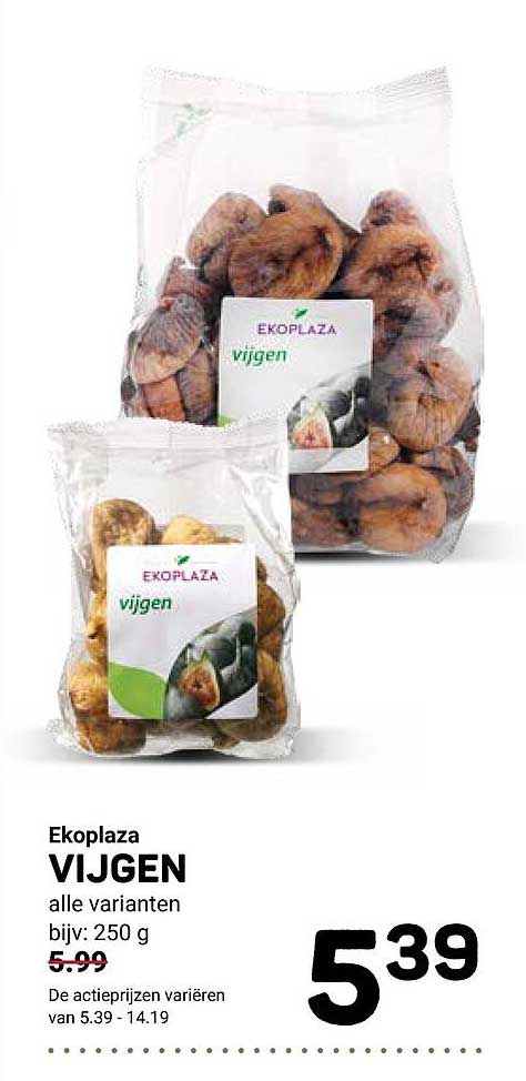 Ekoplaza VIJGEN alle varianten bijv: 250 g