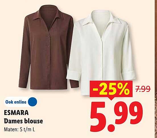 ESMARA Dames blouse