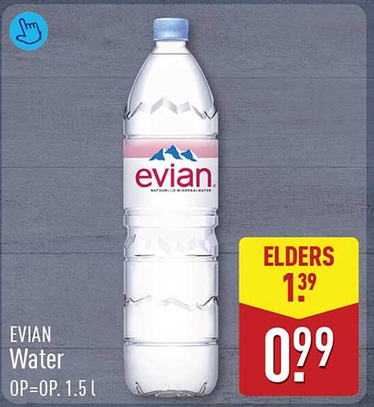 EVIAN Water OP=OP, 1.5 L