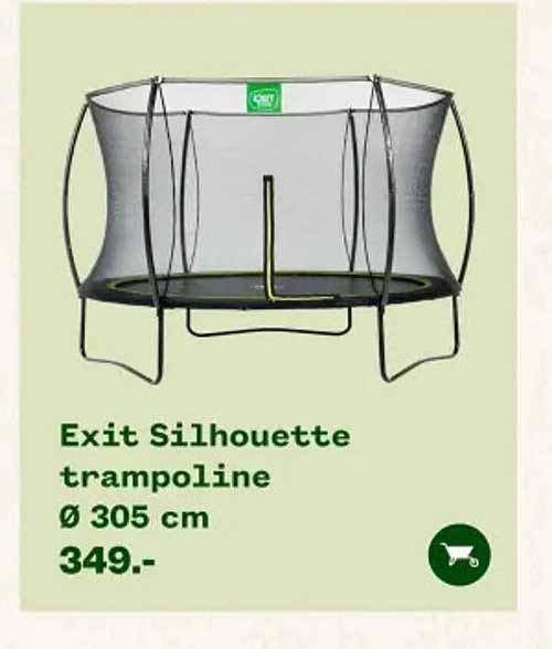 Exit Silhouette trampoline Ø 305 cm
