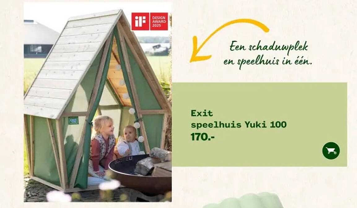 Exit speelhuis Yuki 100
