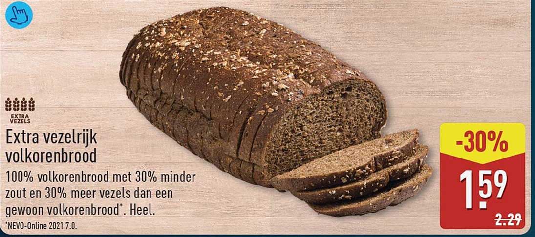 Extra vezelrijk volkorenbrood