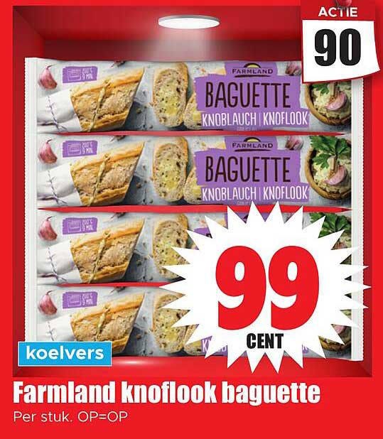 Farmland knoflook baguette