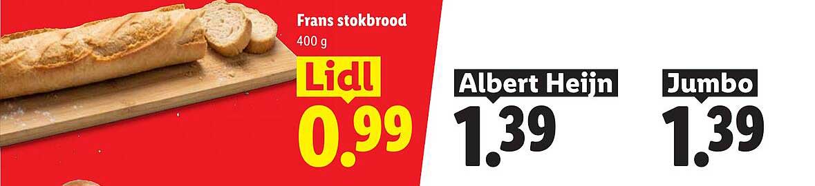 Frans stokbrood 400 g