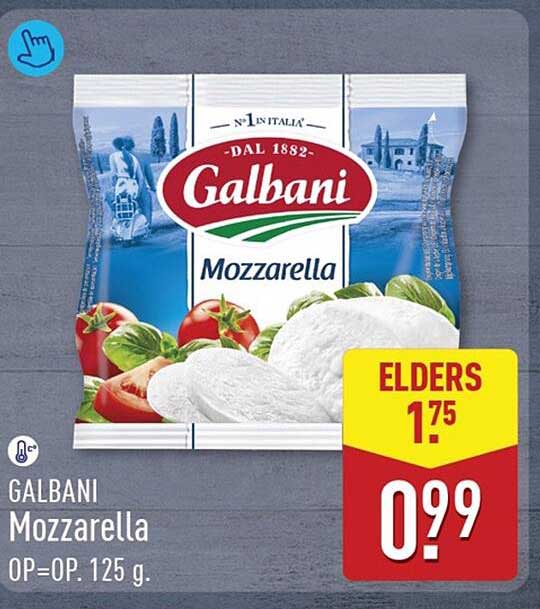 GALBANI Mozzarella OP=OP. 125 g.