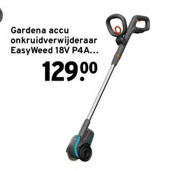 Gardena accu onkruidverwijderaar EasyWeed 18V P4A...