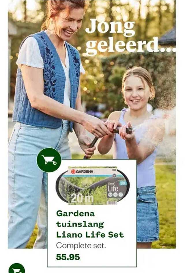 Gardena tuinslang Liano Life Set