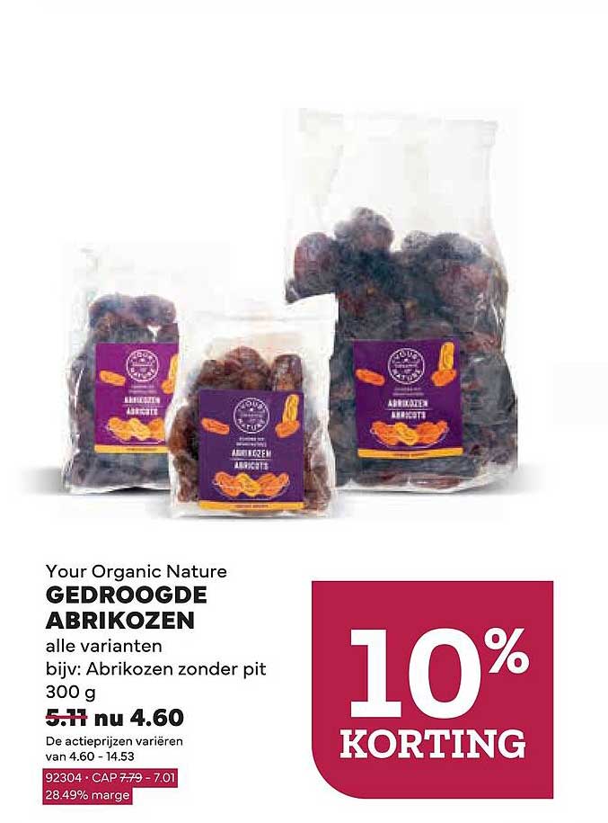 GEDROOGDE ABRIKOZEN