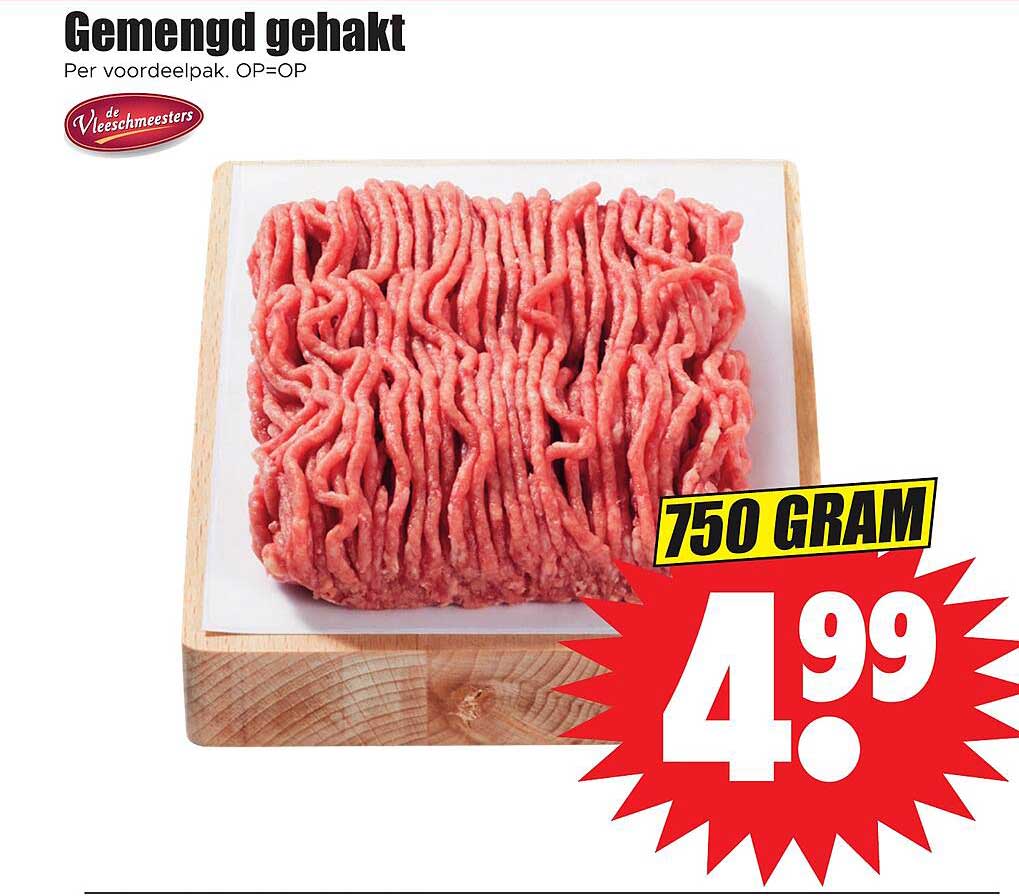 Gemengd gehakt