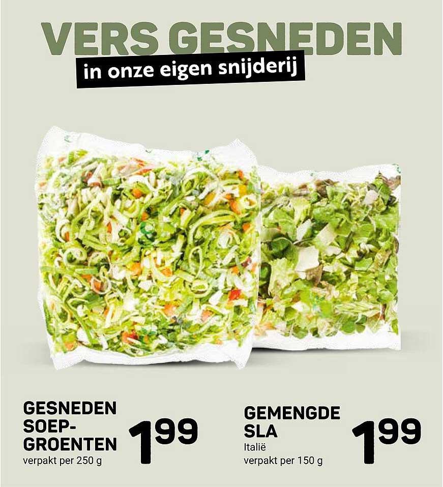 GESNEDEN SOEP-GROENTEN