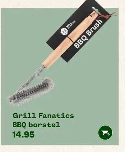 Grill Fanatics BBQ borstel