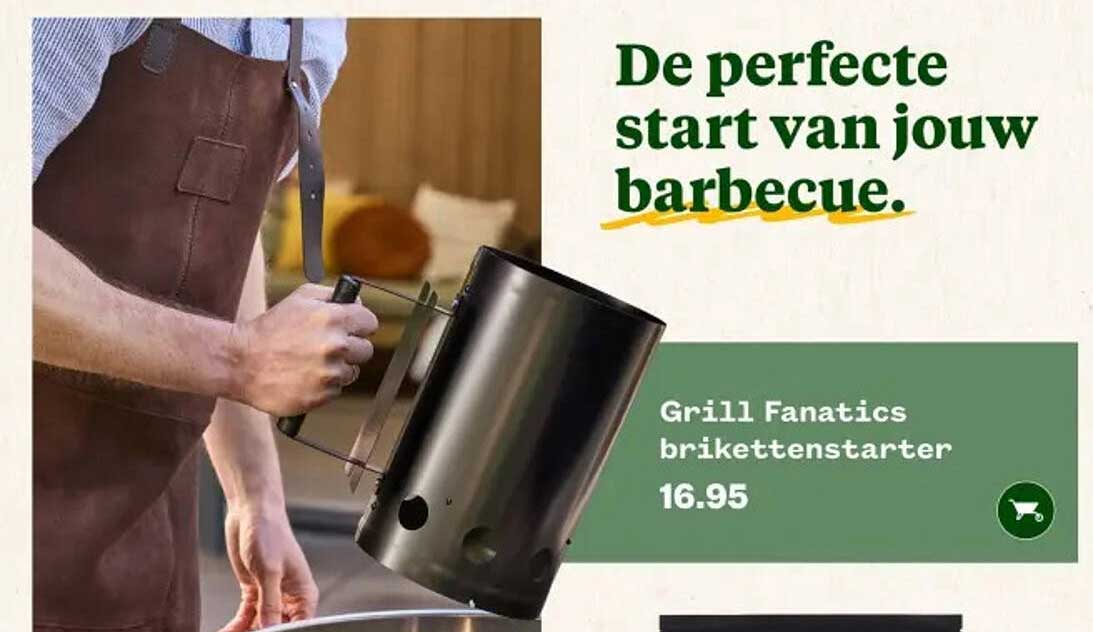 Grill Fanatics brikettenstarter