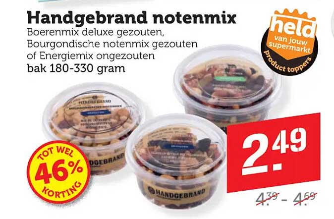 Handgebrand notenmix