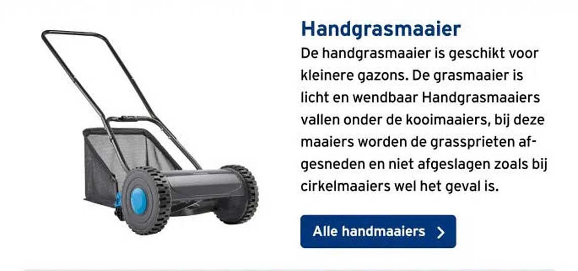 Handgrasmaaier
